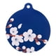 thumbnail image 1 of Cubierta protectora de estufa de inducción de 8.6 pulgadas con patrón de flor de ciruela, azul, 1 of 6