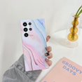 thumbnail image 3 of Estuche, prueba de caída a prueba de golpes de grado militar desde 21 pies, [protección de cuerpo completo] Estuche transparente para teléfono con diseño de flores para mujeres (mármol/rosa), 3 of 3