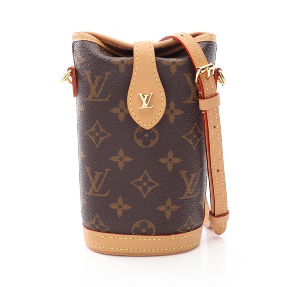 Pre-Owned Louis Vuitton Fold Me Pouch Shoulder Bag/Handbag, Coated Canvas and Leather, Monogram...