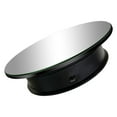 thumbnail image 1 of Guardoinrt 8 Rotating Display Stand USB Powered 2 Turntable Model Display Toy Speed Black Mirror 20.5X5cm 1Set, 1 of 6