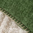 thumbnail image 2 of Fundas de almohada decorativas MIULEE, 30 x 51 cm, color verde musgo, paquete de 2, 2 of 7