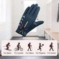 thumbnail image 5 of Gustave Kids Winter Warm Gloves Fleece Lined Non-Slip Gloves Cold Weather Outdoor Snow Cycling Gloves with Zipper for Girls Boys, 5 of 9