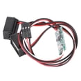 thumbnail image 4 of 2pcs 4LED RC Roof Light High Brightness Light 17mm Length Fit for Traxxas RC Car Model, 4 of 11
