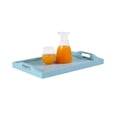 thumbnail image 4 of Convenience Concepts Designs2Go Decorative Serving Tray in Sea Foam Blue Wood Finish, 4 of 7