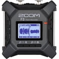 thumbnail image 3 of Zoom F3 2-Input / 2-Track Portable Field Recorder with 2 XLR Cables, SanDisk 128GB Memory Card + Cleaning Cloth, 3 of 9