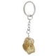 thumbnail image 5 of de Piedras Crudas Natural Llavero de Bolsa Colgante Decorativo para Hogar Coche Amarillo, 5 of 7