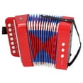 thumbnail image 2 of Juguete de Acordeón para Niños BuyWeekMX Acordeón Mini Instrumento Musical Plástico ABS 7 Teclas, 2 of 9