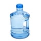 thumbnail image 1 of Cubo de agua reutilizable y práctico para interiores y camping con asa. Azul de 3 litros, 1 of 8