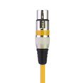 thumbnail image 3 of Línea De Sonido Cable De Dj De Escenario Dmx De 5.9 Pies Cable De Conector Xlr De 3 Pines Macho A Hembra (Amarillo), 3 of 7