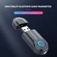thumbnail image 2 of Bluetooth 5.0 Portable Bluetooth Adapter 3.5MM Wireless Bluetooth Adapter For PC TV Wired Speaker Headphones And Car, 2 of 9