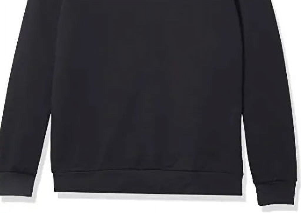 Adidas Men's Essentials Feelcozy Fleece Sweatshirt Crew Sweater GV5295 Black L