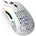 thumbnail image 1 of Glorious Gaming Mouse - Glorious Model D Honeycomb Mouse - Superlight RGB PC Mouse - 68 g - Matte White Wired Mouse-Glossy White-Model D- (Minus), 1 of 5