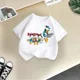 thumbnail image 3 of Marca Linda camiseta de algodón de verano para niños con el Pato Donald, linda y divertida camiseta de dibujos animados de Disney para niño y niña, ropa informal de moda para niños, 3 of 5