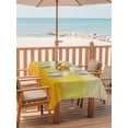 thumbnail image 2 of Outdoor Tablecloth with Umbrella Hole for Patio/Picnic/Party/Camping, Yellow Ombre Waterproof Table Cloth Rectangle Table Cover Washable, Modern Abstract Art Abstract (52"x 70"), 2 of 8