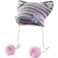 thumbnail image 1 of Winterized Hat with Ear and Visor for Outdoor Activities in Cold Weather Comfortable Knit Cap for All Seasons, 1 of 5