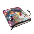 thumbnail image 3 of HELLHERO 1pcs Vintage Book Protector with Lightweight Handle Polyester Book Storage Bag for Friend Office Books Lovers 8.66 x 11.42 Rooster, 3 of 7