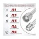 thumbnail image 4 of 5 Pcs Airless Sprayer Hose Kit 3600 Psi 517 Tip Swivel Joint with Nozzle Guard Spray Tips and Exten, 4 of 5