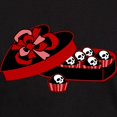 thumbnail image 3 of CafePress - Skull Valentine Candy Dark T Shirt - Men's Classic Graphic Cotton T-Shirt, 3 of 4