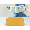 thumbnail image 5 of Unique Bargains Placemats Leather Placemats for Kitchen Dining Table Red Yellow 18x12in, 5 of 7
