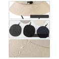 thumbnail image 6 of Waterproof Sun Hat, Rain Hat for Women, UPF 50+ UV Protection, Wide Brim, Packable, Lightweight, Fishing Hat for Hiking, Travel, 6 of 9