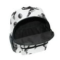 thumbnail image 6 of FORMRS School Backpack with Front Zippered Pocket 12" Student Travel Daypack, Football Player Pattern, 6 of 6