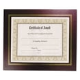 thumbnail image 2 of Leatherette Document Frame, 8-1/2 X 11, Burgundy, Pack Of Two | Bundle of 5 Packs, 2 of 6