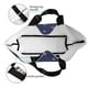 thumbnail image 4 of Balery Anchor Heart Blue Bolsa Tote Estilo Estético con Cremalleras, Bolsa de Hombro, Bolsa de Compras Grande y Plegable, 4 of 8