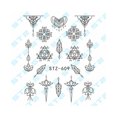 thumbnail image 4 of Vogacara Nail Art Flower Nail Stickers Decoración 3D DIY Mujeres Niñas Retro Moon Pendant Nail Decal Arte de uñas No.05 Vogacara MJ1201-05, 4 of 6