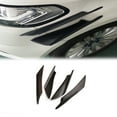 thumbnail image 3 of 4 piezas negro Universal coche parachoques delantero labio divisor cuerpo Spoiler de reacondicionamiento Zulema Spoiler delantero universal, 3 of 8