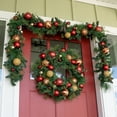 thumbnail image 2 of Village Lighting 30 in. Pre-Lit LED Wreath - Christmas Classic, 2 of 9