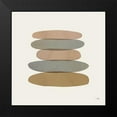 thumbnail image 2 of Pela 20x20 Black Modern Framed Museum Art Print Titled - Pastel Path II, 2 of 5