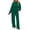 Green, variant on ZsaeSM Women 2 Piece Lounge Tracksuit High Neck Drawstring Sweatshirt & Comfy Wide Leg Pants Casual Outfit Set Beige L
