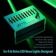 thumbnail image 3 of JOYO R-12 10 Band EQ Pedal Graphic Equalizer, 31.25Hz-16kHz ±12dB Gain True Bypass, LED Illuminated Sliders for Electric Guitar Bass, 3 of 13