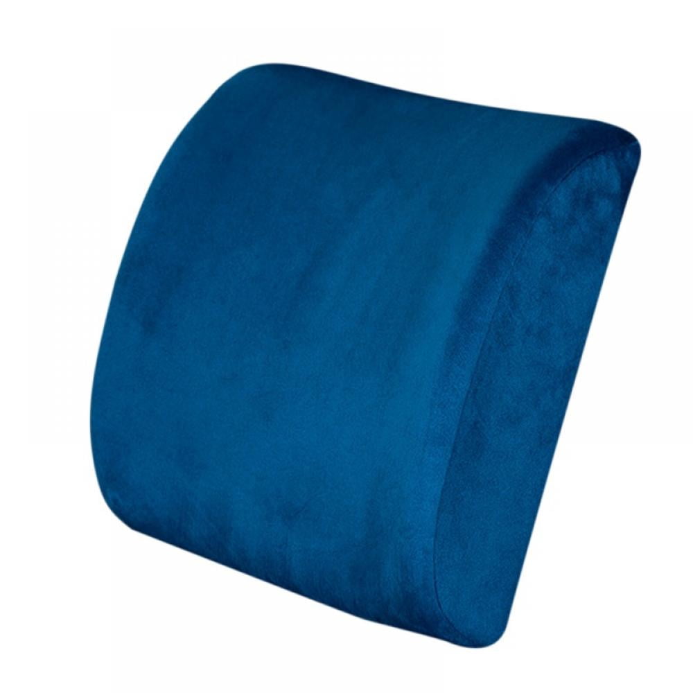 Lumbar Support Pillow for Office Desk Chair Memory Foam Back Cushion