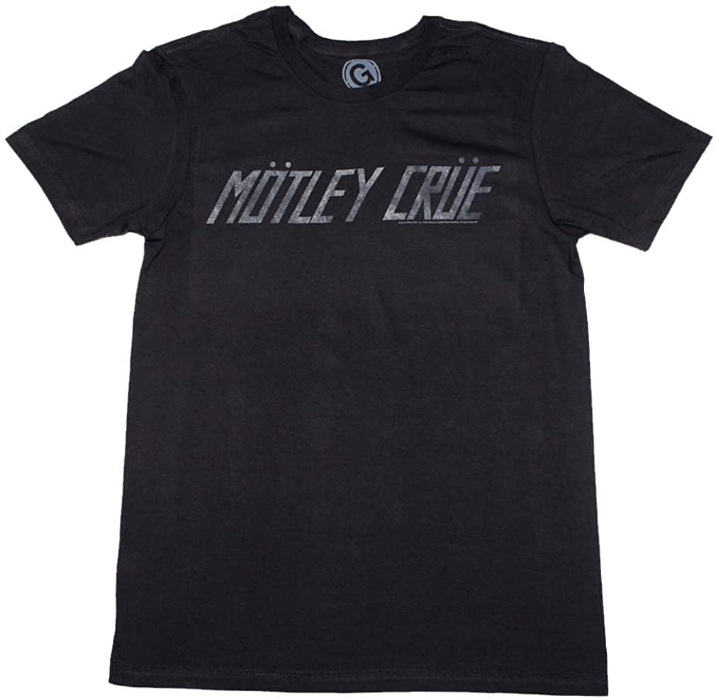 Motley Crue - Motley Crue - Logo Mens Soft T Shirt - Walmart.com ...