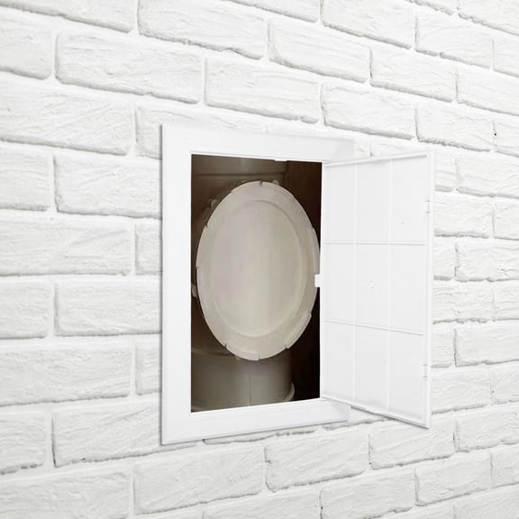 YUNLIGHTS White Drywall Access Panel with Hidden Design for Home Plumbing and Electrical Systems