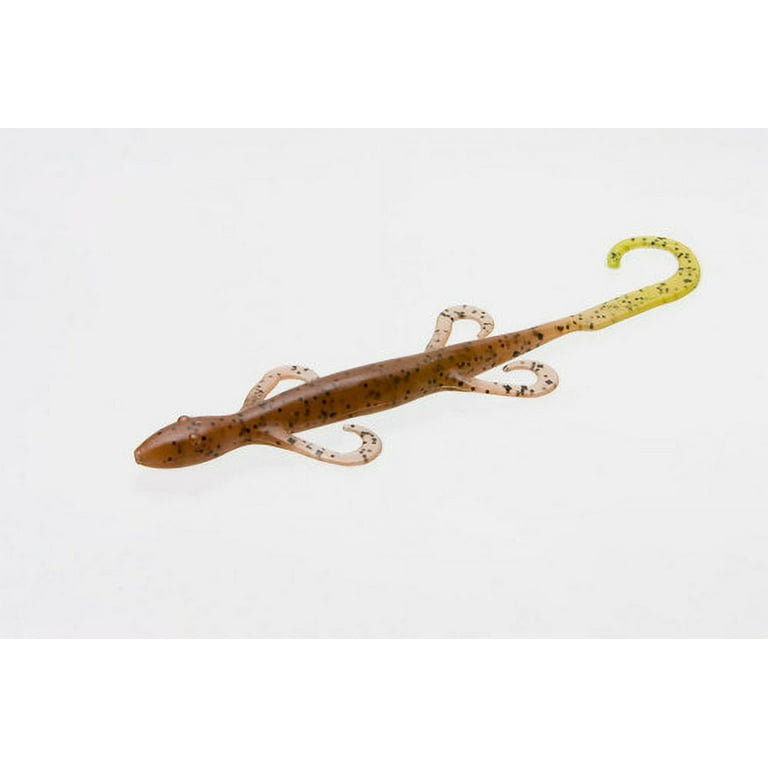 Zoom Mag Lizard 8'' Chartreuse Pumpkin 9pk - Walmart.com