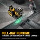 thumbnail image 4 of Láser de línea DEWALT DCLE34033D1 12 V/20 V MAX XR 3 X 360 Verde, 4 of 9