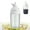 white, variant on Salad Dressing Shaker with Scale - Easy Grip Leakproof Mixer Dispenser for Sauces, 200ml Capacity, PS & ABS Materials