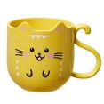 thumbnail image 2 of 300-400ML Children Milk Coffee Cup With Handle Mug Plastic Water Cup Heat Resistant Cartoon Mouthwash Toothbrush Cup, 2 of 2