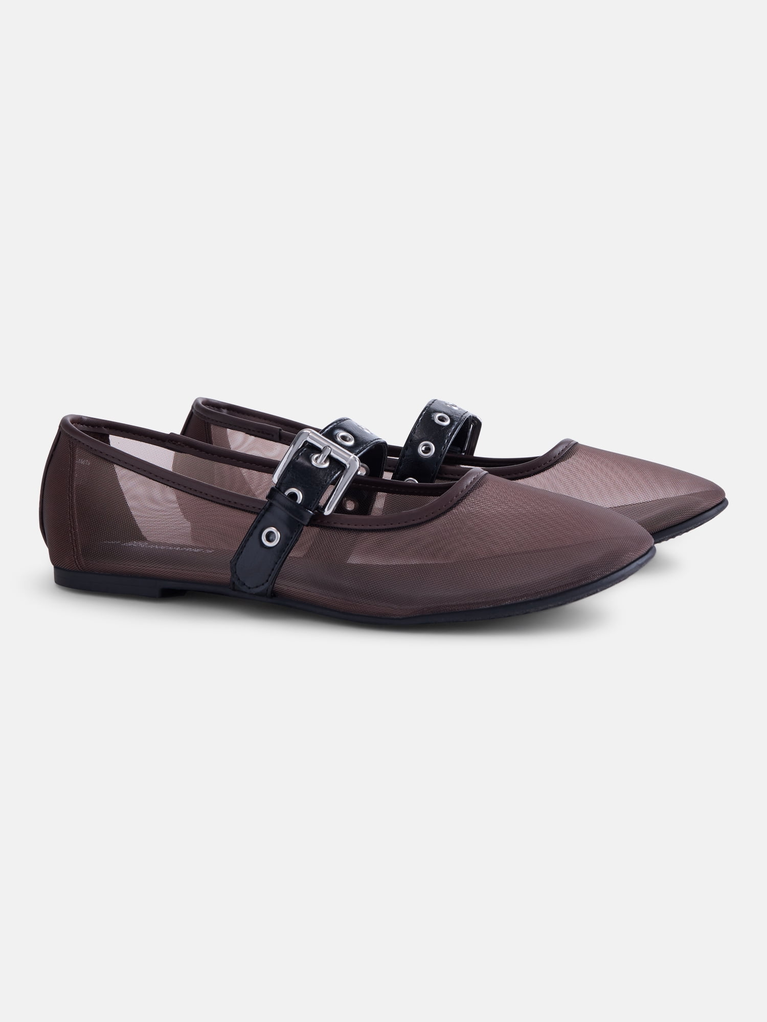 No Boundaries Women’s Mesh Mary Jane Flats