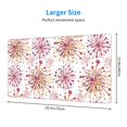 thumbnail image 2 of Xecao Fireworks for Waterproof Mouse Pad - Extended Contour Mouse Mat, Large Gaming Mousepad Laptop Keyboard Mat with Non-Slip Rubber Base, 2 of 8