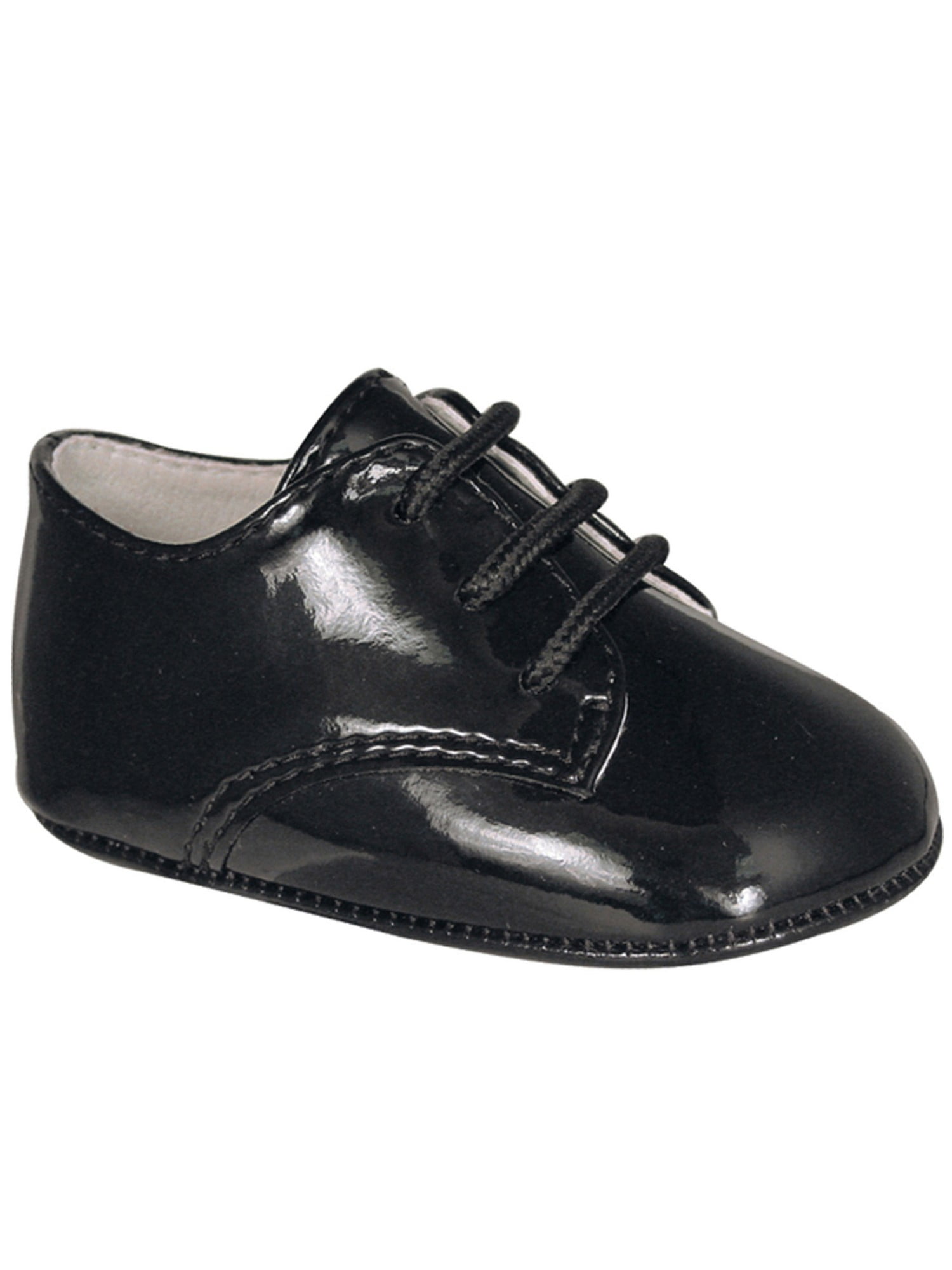 Baby Black Soft Brogues Shoes 