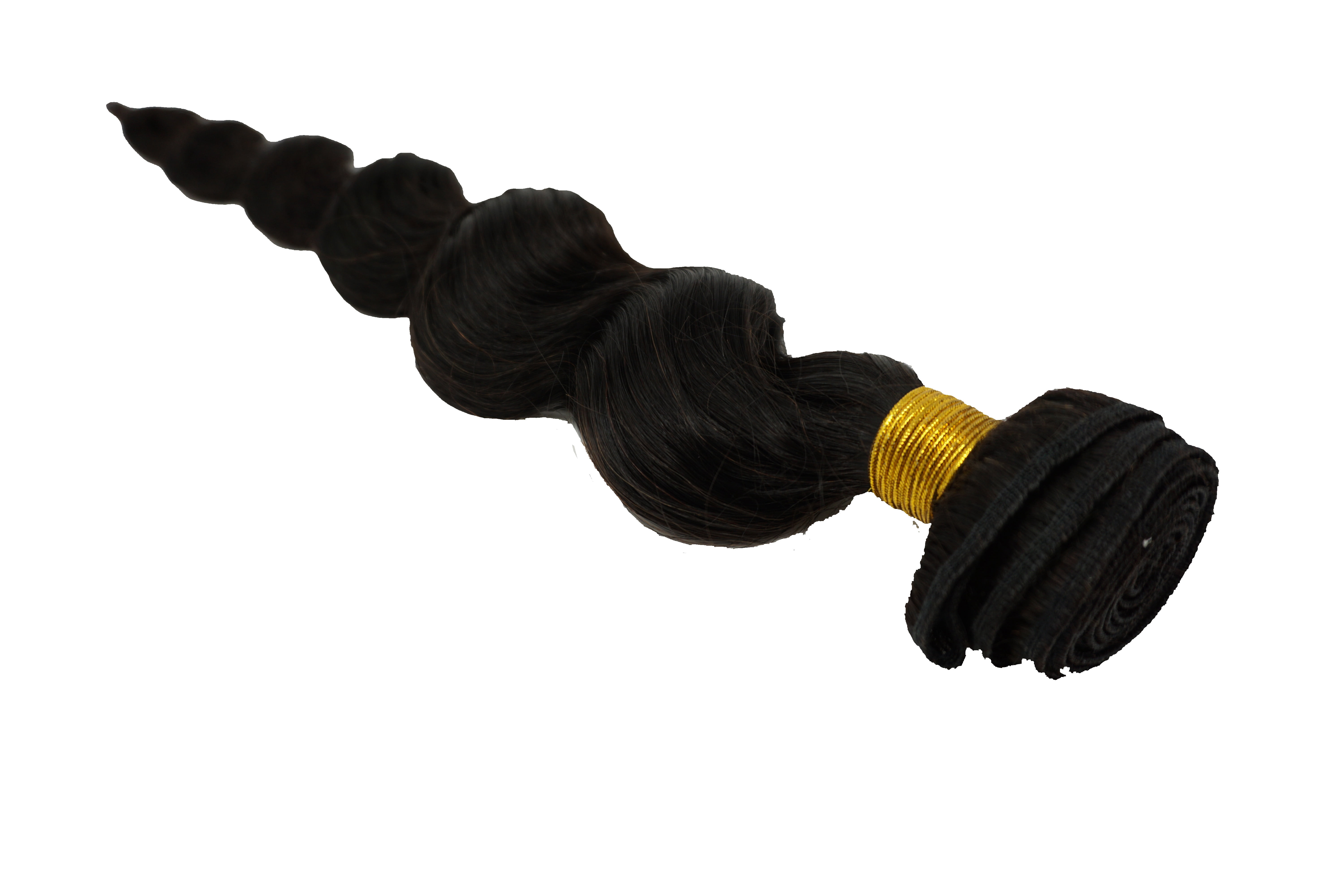eCowboy Premium Grade Hair Weave Extensions LOOSE WAVE, 100% Human Hair, Natural Color, Length - 18 Inches, 3.5 oz (100g) / Bundle, Single Piece&nbsp;