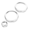 thumbnail image 4 of Air Conditioning Knobs Trim  Air Conditioning Knob Circle  Air Conditioning Knob Ring  Car Trim Accessory 3Pcs/Set Aluminum Air Conditioning Knobs Circle Trim Fit For Landrover, 4 of 8