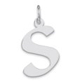 thumbnail image 1 of 925 Argent Délicate Lettre Initiale Nom Monogramme Collier Pendentif Pendentif, 1 of 5