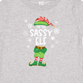 thumbnail image 3 of Inktastic Funny Christmas I'm the Sassy Elf with Shoes and Hat Boys or Girls Baby T-Shirt, 3 of 4