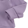 thumbnail image 4 of Baby Girls Clothes Short Sleeve Tops Drawstring Elastic Waist Shorts Outfits, 4 of 6