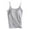 Grey, variant on Spaghetti Strap Red Tank Tops For Women Suspender Wireless No Wire Underwear Yoga Sports T Shirt Womens Tank Top Camisole