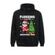 thumbnail image 2 of Sudadera con capucha personalizada para hombre con hilo dental de Papá Noel alrededor del árbol de Navidad y luces, nueva moda, con estampado, 2 of 5